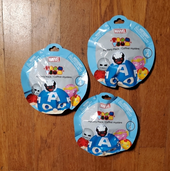 Marvel Other - Marvel Series 4 Mystery Pack - Set Of Three
